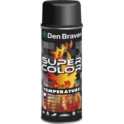 Den Braven SUPER COLOR HIGH TEMPERATURE Lakier wysokotemperaturowy 600 st. C spray 400ml